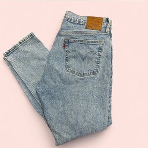 Levi's Light Blue Straight Jeans